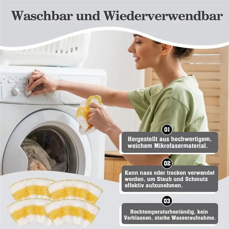 Karcher SC1–SC7 Steam Cleaner Nozzle & Microfibre Cloth Kit Steam Cleaner Accessories Qst