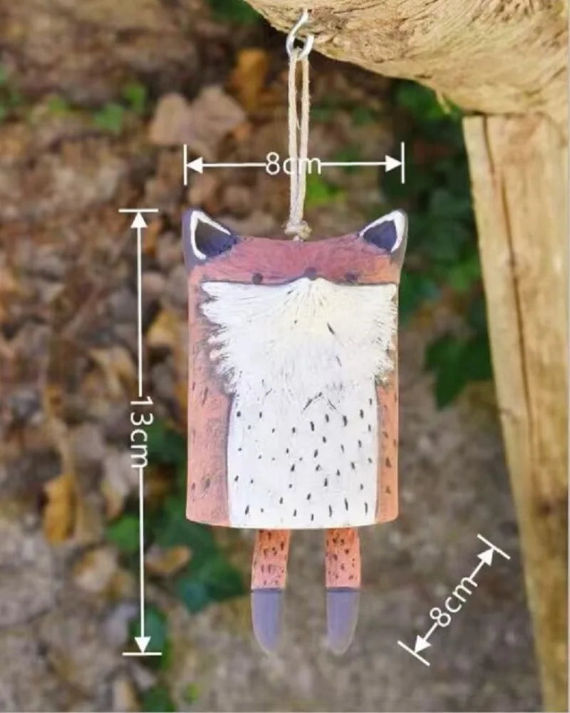 Cute Animal Resin Wind Chime – Garden Décor Wind Bell Gift Decorative Wind Chime Qst