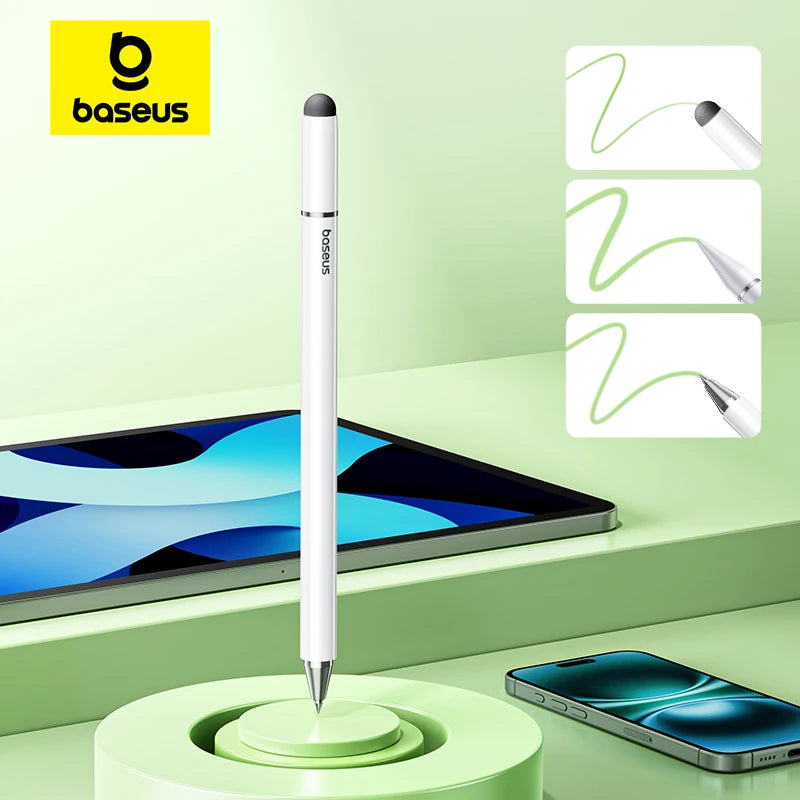 Baseus 3-in-1 Universal Stylus Pen for iPad, iPhone & Tablets Universal Stylus Pen Qst