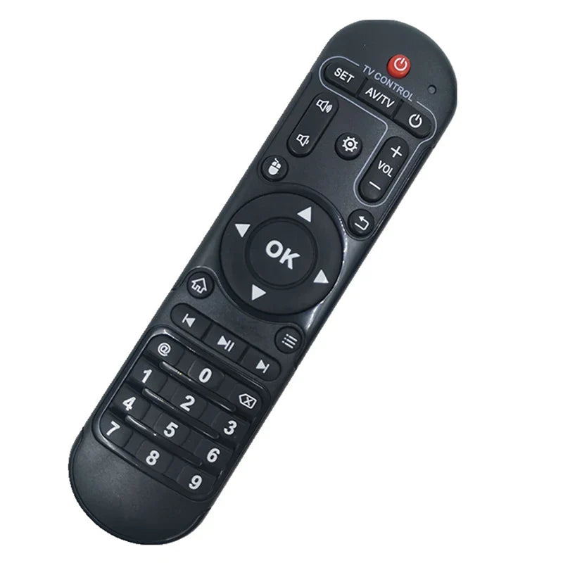 Replacement Remote for X96 MAX X98 X92 Android TV Box | Qme TV Box Remote Control Qme Black
