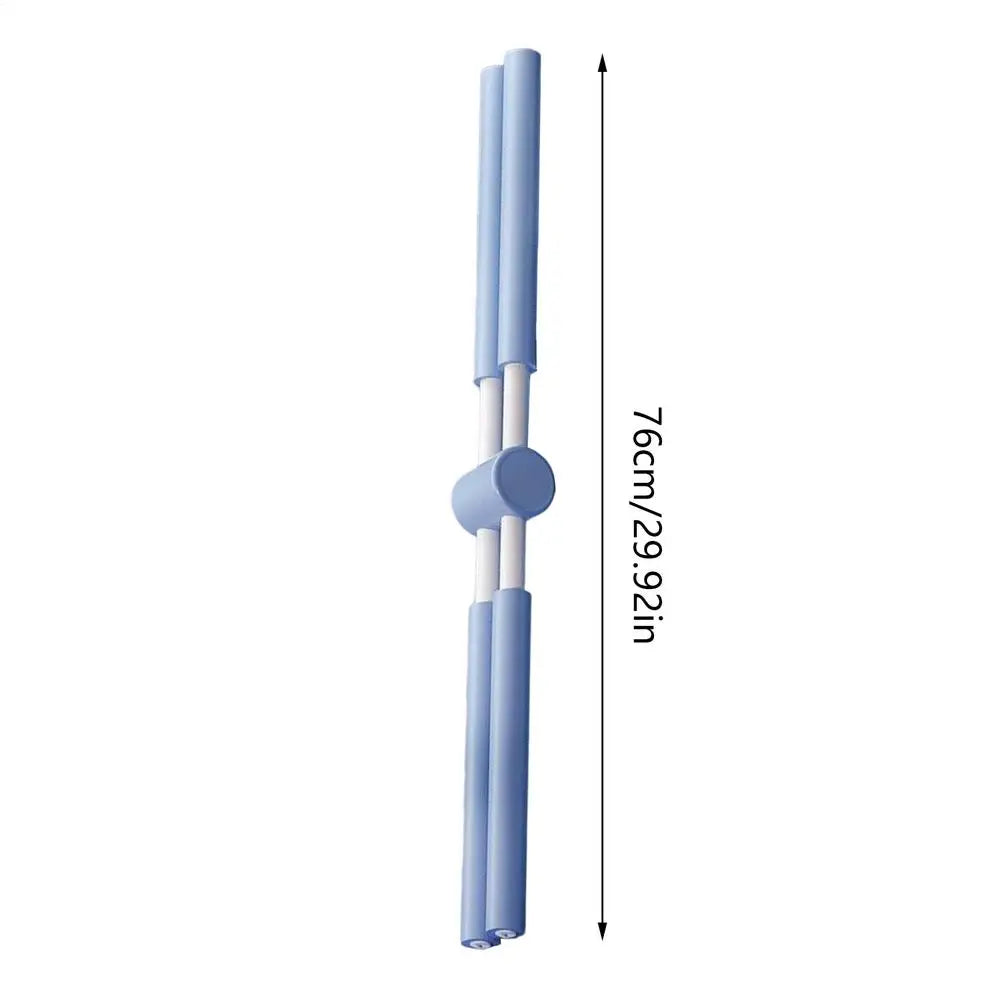 Posture Correction Stretching Stick – Ergonomic Back Straightener Posture Correction Rod Qme Blue China Mainland