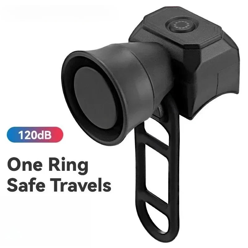 Mini Waterproof Electronic Bicycle Bell – Mountain Bike Horn Electronic Bike Bell Qme