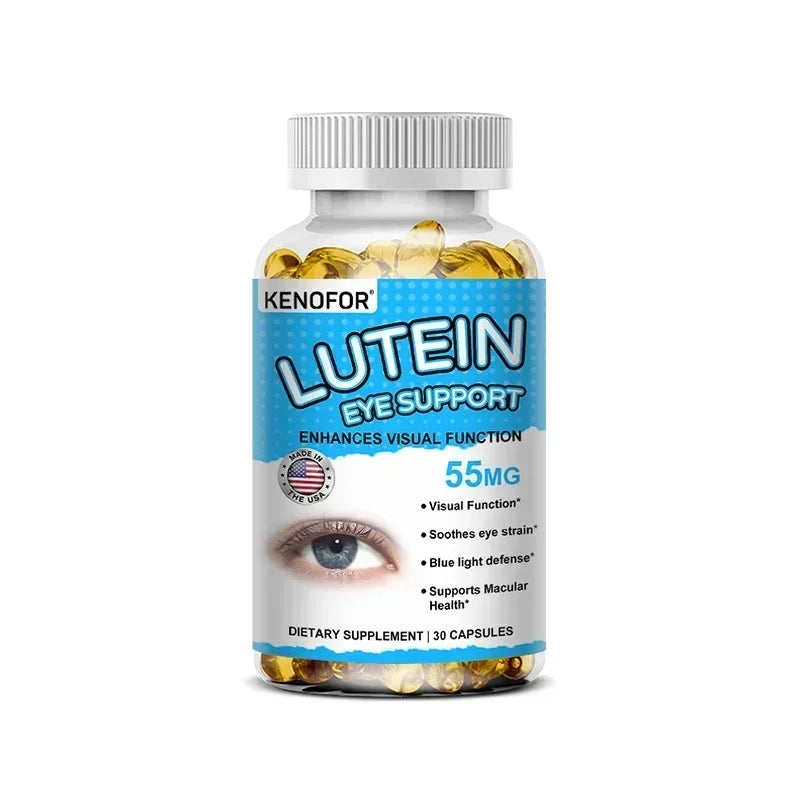 Kenofor Lutein Supplement – Antioxidant Eye Support Capsules Eye Support Supplement Qst 30 count-1 bottle