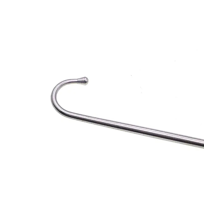 Veterinary Ball-Type Snook Hook – Stainless Steel Spay Instrument Veterinary Surgical Instrument Qme