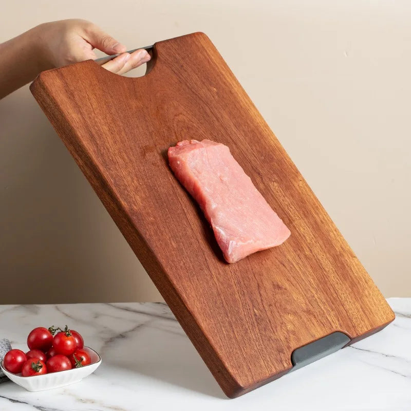 Acacia Wood Cutting Board – Double-Sided Solid Wood Chopping Block Wood Cutting Board Qst