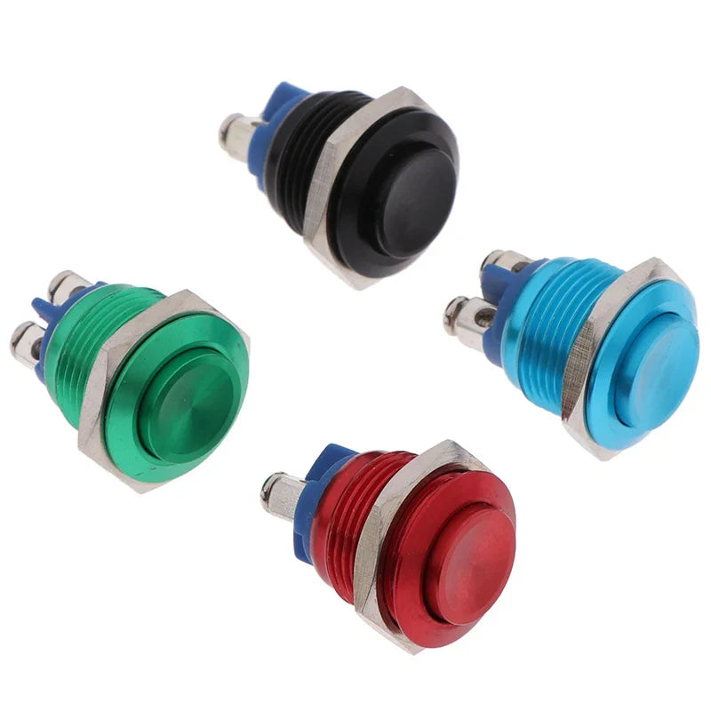 16mm Momentary Push Button Switch – IP65 Waterproof Mount Push Button Switch Qme