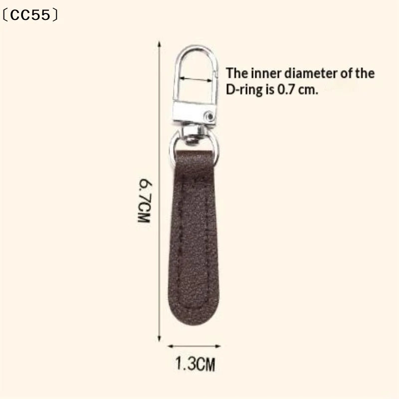4pcs PU Leather Zipper Pull Tab Replacement for Bags & Luggage Zipper Pull Tabs Qst