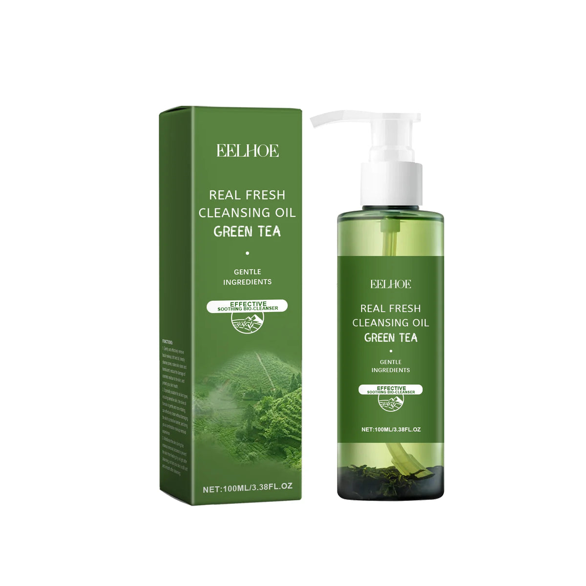 Eelhoe Green Tea Cleansing Oil – Gentle Makeup Remover 100ml Cleansing Oil Qst 100ml