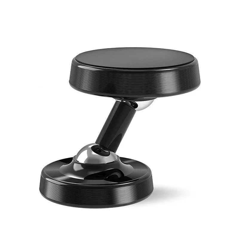 Dual Magnetic Gym Phone Holder – Strong 360° Mount Magnetic Phone Mount Qme black