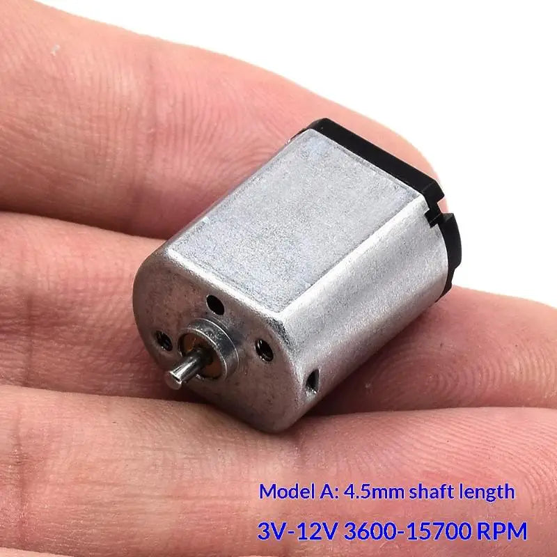 FF-030 Micro DC Motor 3V–12V Mini Metal Brush Motor for DIY Micro DC Motor Qme