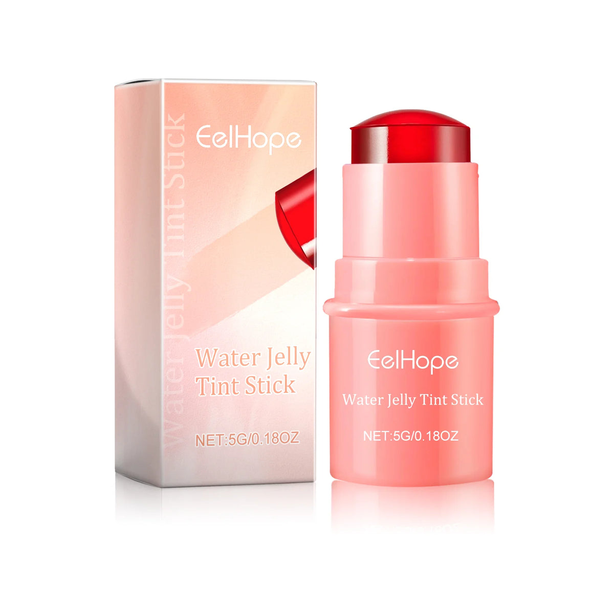 Eelhope 3-in-1 Milk Jelly Tint Blush & Lip Color Stick Blush & Lip Tint Qst A Coral Color