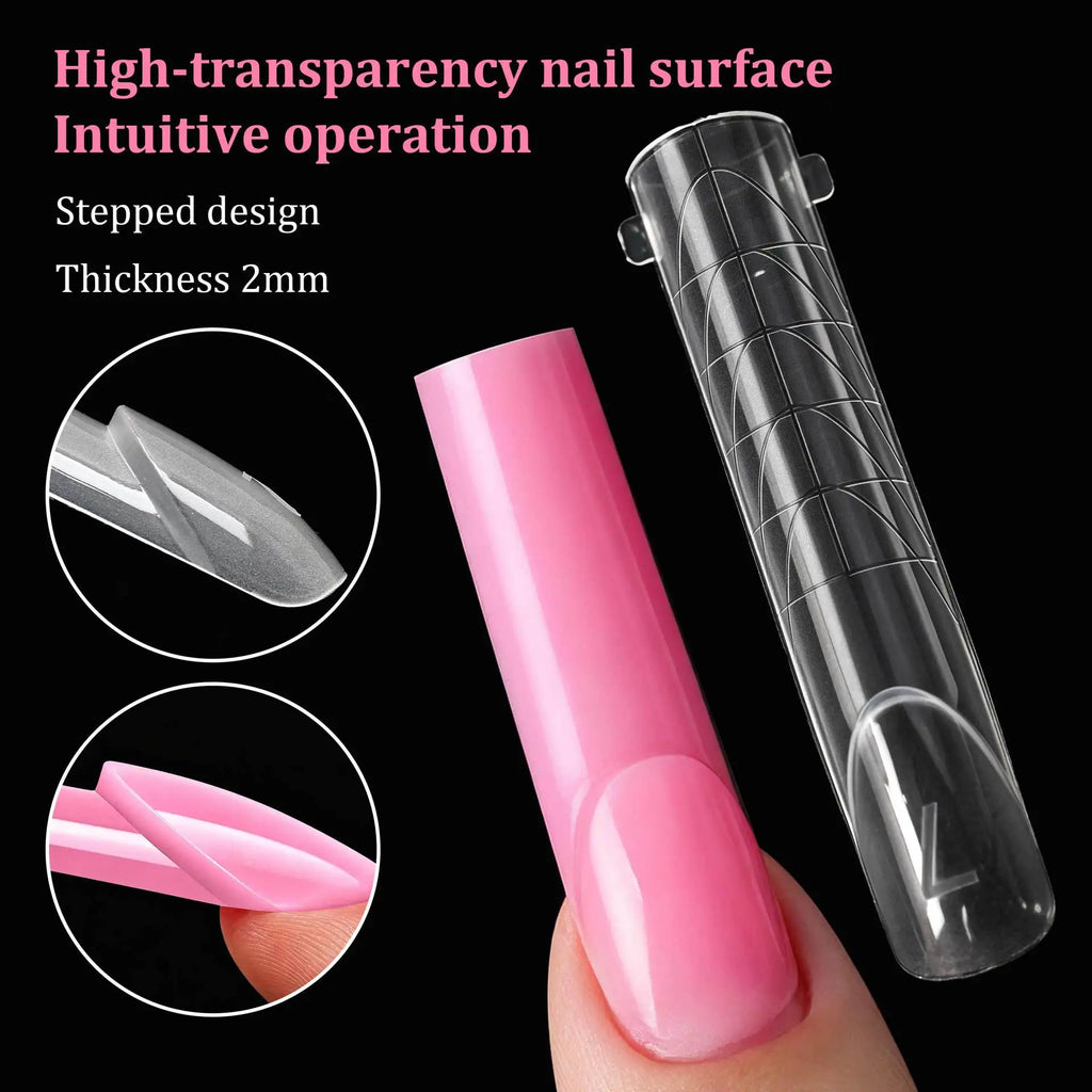 Dual Form French Nail Extension Kit | Fast & Elegant Nail Extension Kit Qme