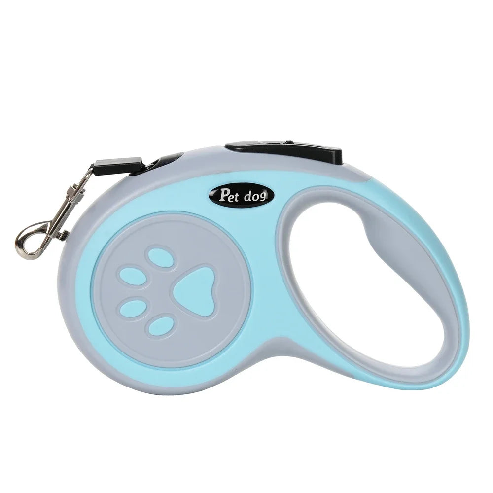 Retractable Nylon Dog Leash 3M/5M – Small & Medium Dogs & Cats Retractable Dog Leash Qst