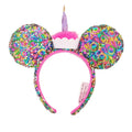 Mouse Ears Headband Strawberry Bow – Birthday Princess Party Party Headband Qme Headband 2