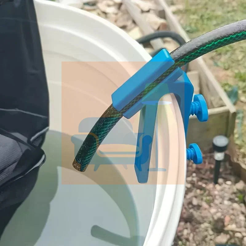 Adjustable Plastic Water Pipe Clamp – Curved Hose Holder Clip Pipe Clamp Qme