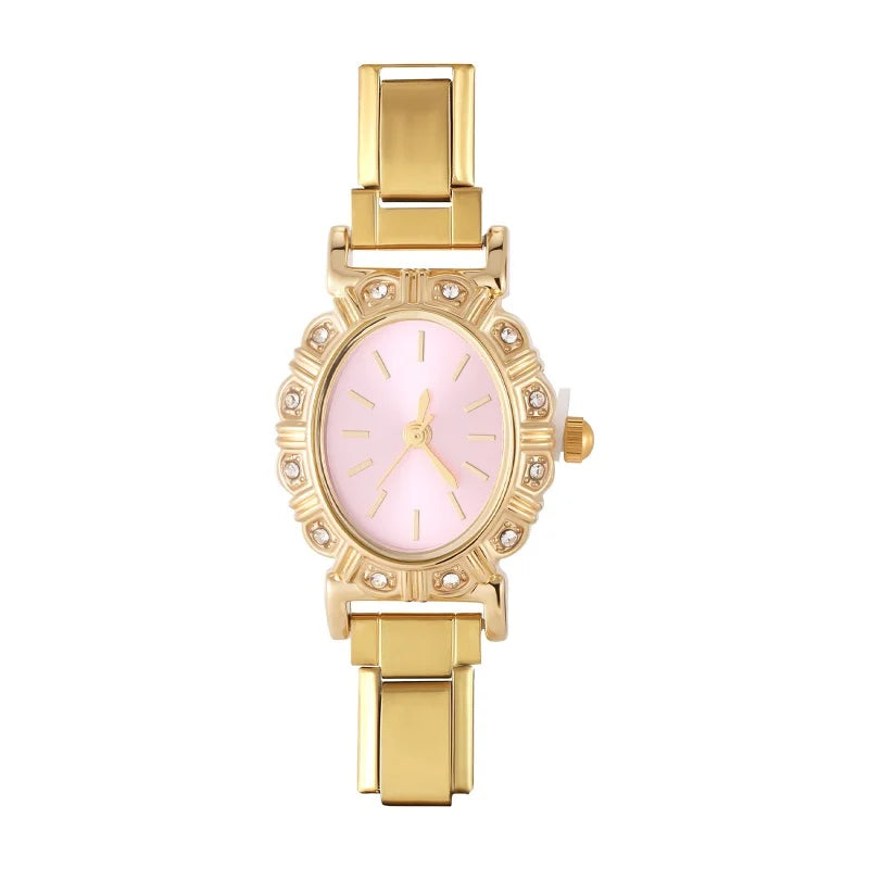Zircon Stainless Steel Watch Bracelet for Men – 41 Colors