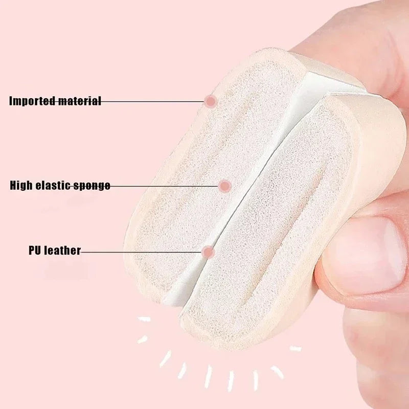 Triangle Makeup Sponge Puff – Dry & Wet Dual-Use, 5 Pack Makeup Sponge Puff Qme