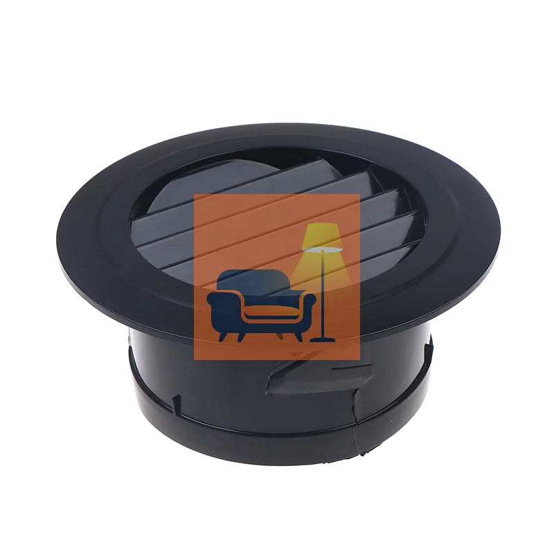 Round Air Vent Cover Grille 75mm 100mm 125mm – Duct Ventilation Vent Cover Grille Qme