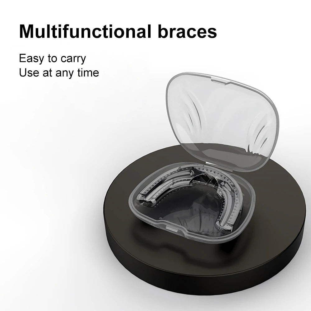 Adjustable Silicone Mouth Guard – Anti-Snoring & Teeth Guard Oral Night Guard Qst
