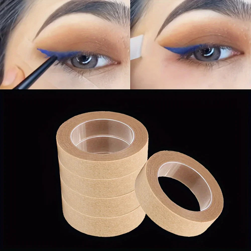 Reusable Eye Makeup Tape – Precision Eyeliner & Eyelid Lift Eye Makeup Tool Qme