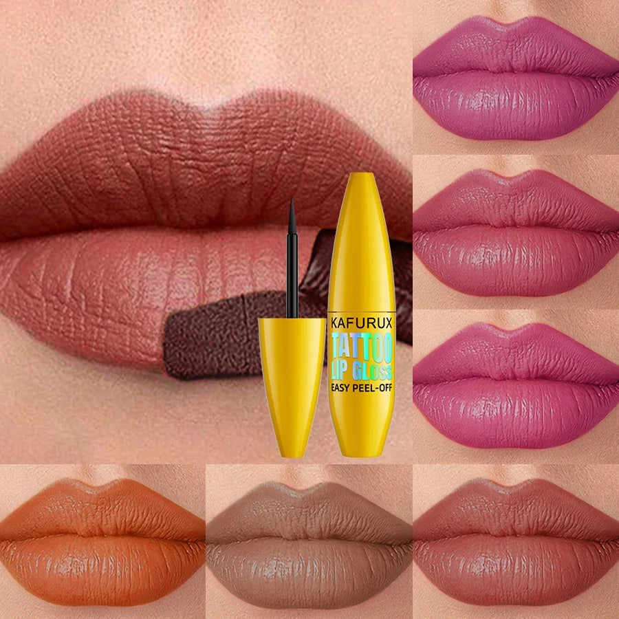 Korean Matte Peel Off Lip Tint – 7 Long-Lasting Shades Peel Off Lip Tint Qme