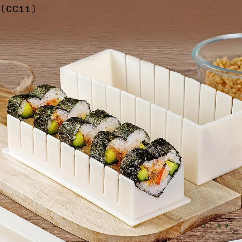 DIY Sushi Maker Rice Heart Mold Set – 3-Piece Kitchen Kit Sushi Rice Mold Set Qme