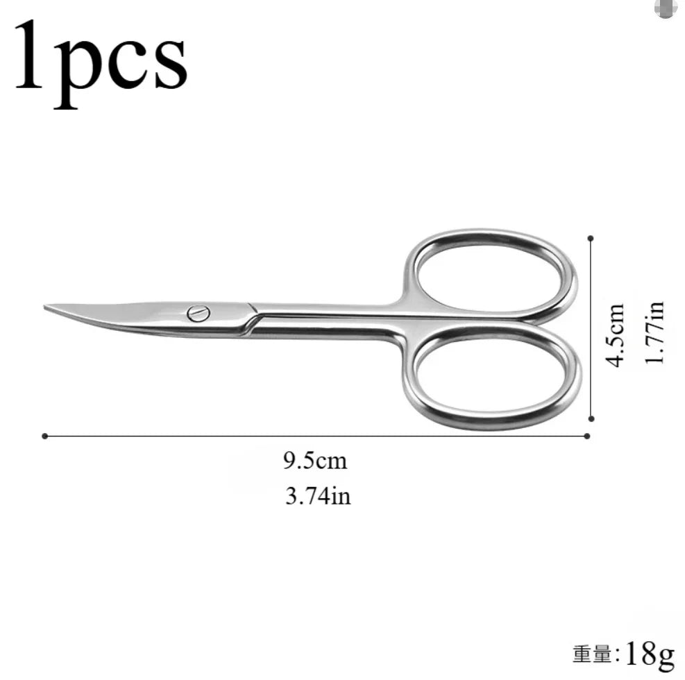 Professional Stainless Steel Cuticle & Manicure Scissors Cuticle Scissors Qme