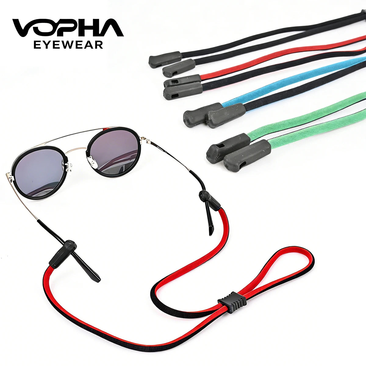 VOPHA Eyeglass Chain Strap Anti-Slip Lanyard PS09 – Unisex Eyeglass Chain Strap Qst