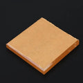 Square Crystal Glass Jewelry Display Stand | Non-Slip Base Jewelry Display Stand Qme 8cm