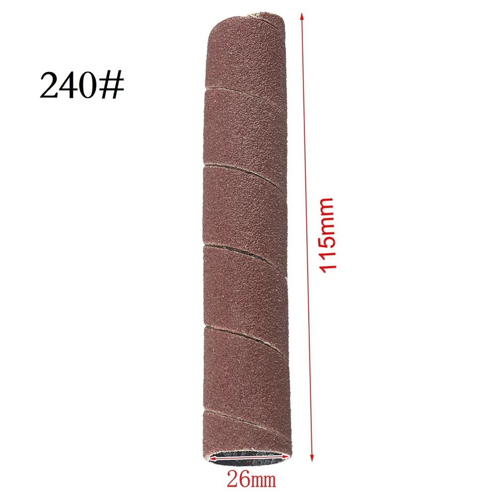 4.5" Sanding Drum Sleeves for Mini Angle Grinder – 115mm Sanding Drum Sleeves Qme 240Grit