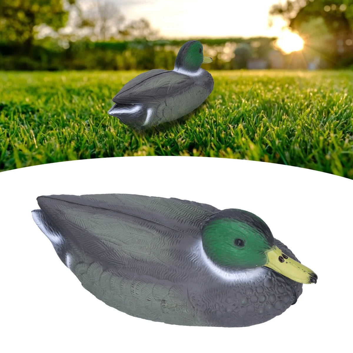 Floating Plastic Duck Decor – Garden Pond Pool Ornament Garden Pond Ornament Qme