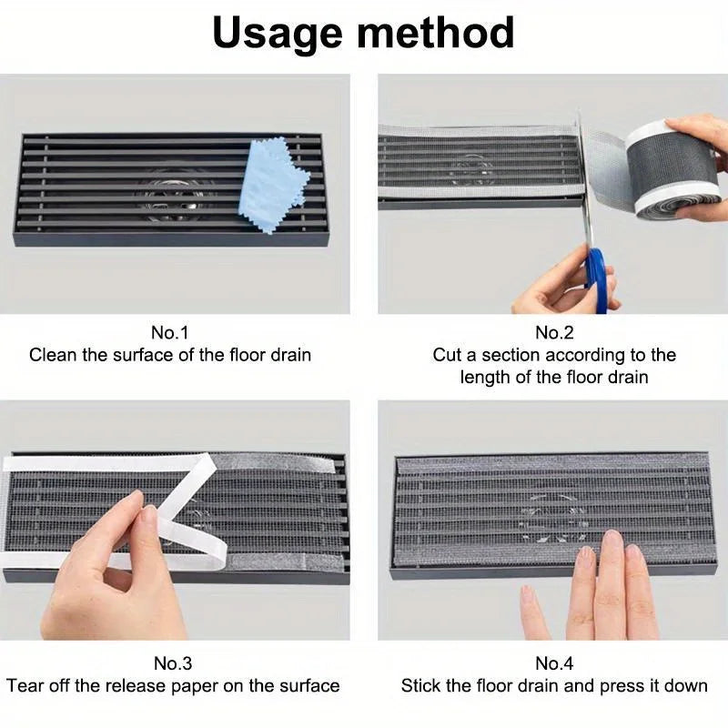 Window Screen Repair Patch – Insect-Resistant Mesh Roll 10cm×10M Screen Repair Patch Qme