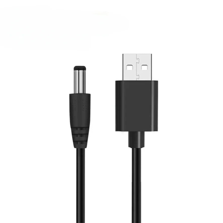 USB to 12V Boost Converter Cable – 5.5×2.1mm DC Connector USB Boost Converter Cable Qme 5V to 5V 1m