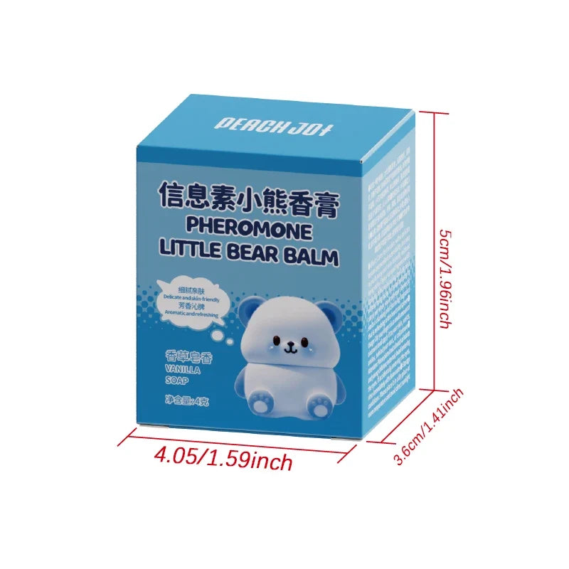 Pheromone Bear Balm – Natural Long-Lasting Fragrance Balm Solid Fragrance Balm Qme