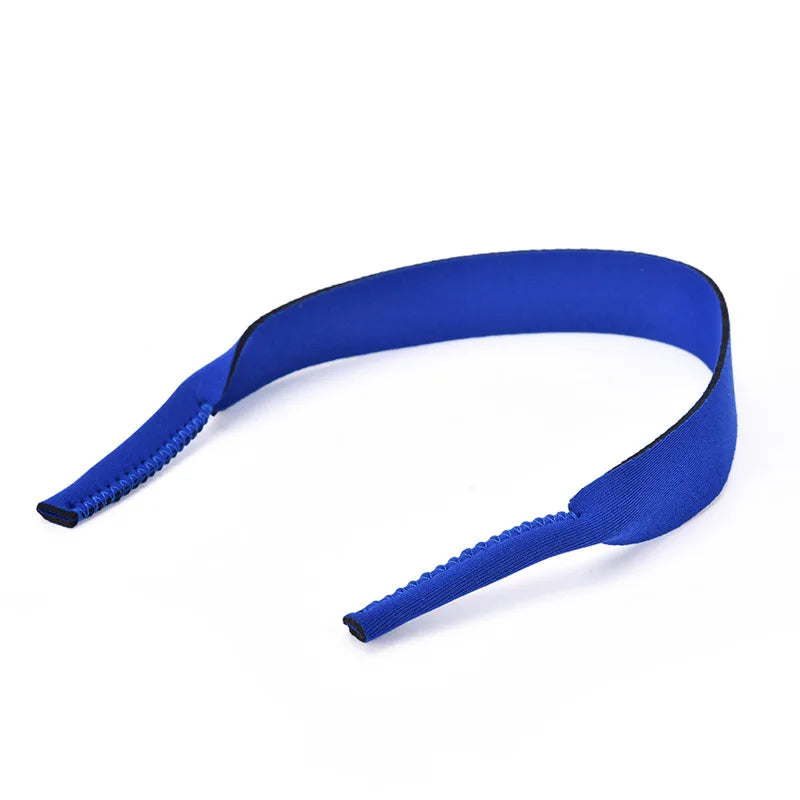 Neoprene Stretchy Sports Glasses Strap Band Cord Holder Eyewear Strap Qst Blue