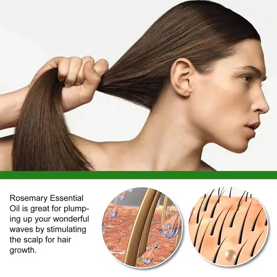 Rosemary Peppermint Hair Growth Oil – Scalp & Hair Care Hair Growth Oil Qst