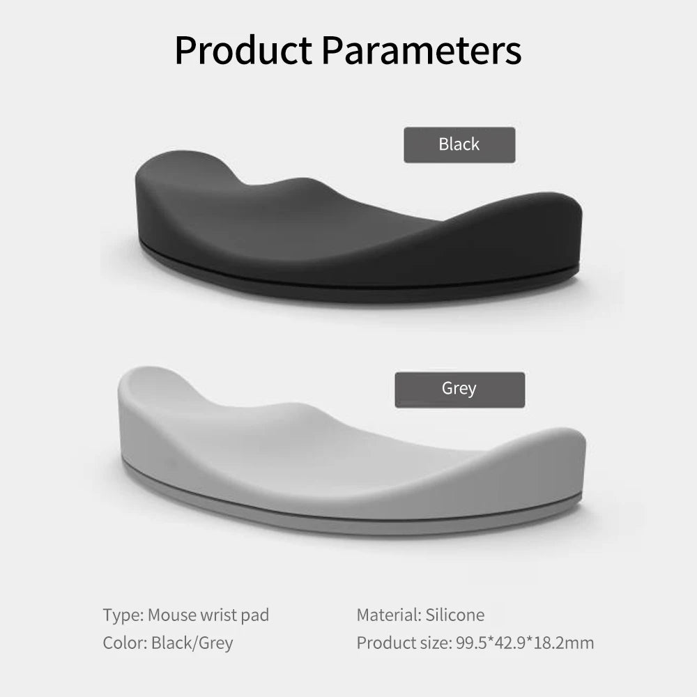 Silicone Mouse Wrist Rest – Ergonomic Wrist Pad | dodocool Mouse Wrist Rest Qst