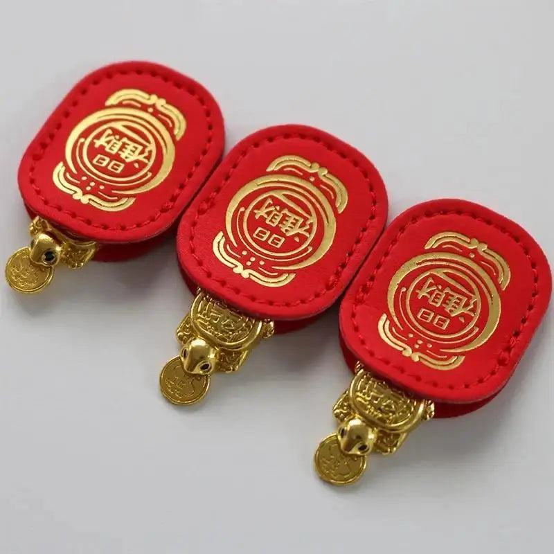 Feng Shui Lucky Turtle Wallet Charm & Decor Ornament Decorative Figurine Qme