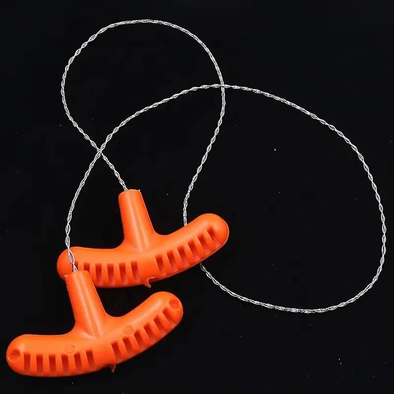 Mini Pocket Wire Saw Stainless Steel – Camping Survival Tool Pocket Wire Saw Qme