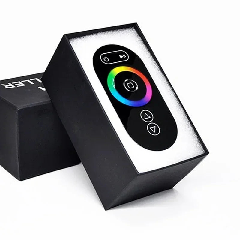 Wi-Fi Bluetooth RGB RGBW LED Music Controller 12V 24V Remote LED Remote Controller Qme