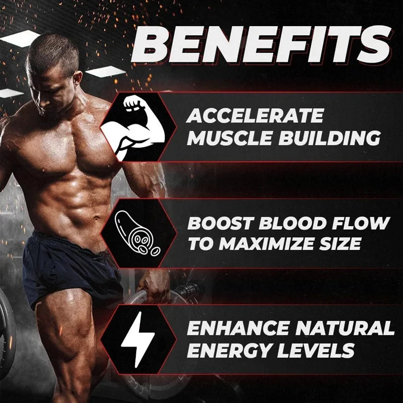Tribulus Terrestris Capsules – Energy, Vitality & Athletic Drive Herbal Supplement Qst