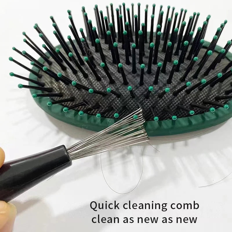 Hair Brush Cleaner Tool – Comb Detangler & Lint Remover Brush Cleaner Tool Qme