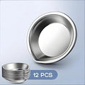 Stainless Steel Paint Palette Mixing Bowls – Odorless & Non-Toxic Paint Palette Bowls Qme A12