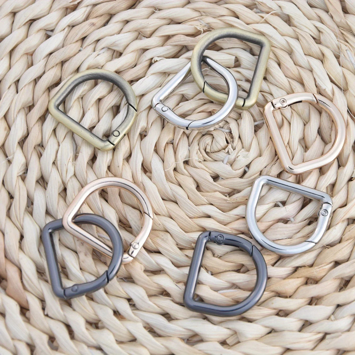 Zinc Alloy Spring D-Ring Snap Clasp | DIY Bag Hardware DIY Bag Hardware Qme