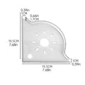 Triangle Aquarium Corner Shelf – Fish Tank Plant Holder Aquarium Corner Shelf Qme 01