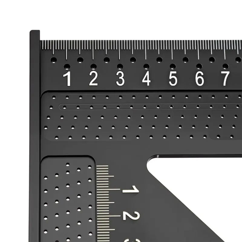 Aluminium Alloy Angle Ruler – Woodworking & Carpentry Tool Angle Measuring Ruler Qme