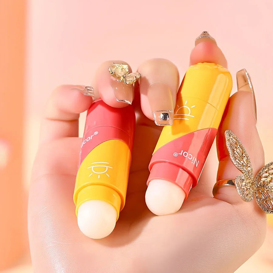 Double-Ended Lipstick & Lip Care Pen – Long-Lasting & Moisturizing Dual-Tip Lipstick Qme