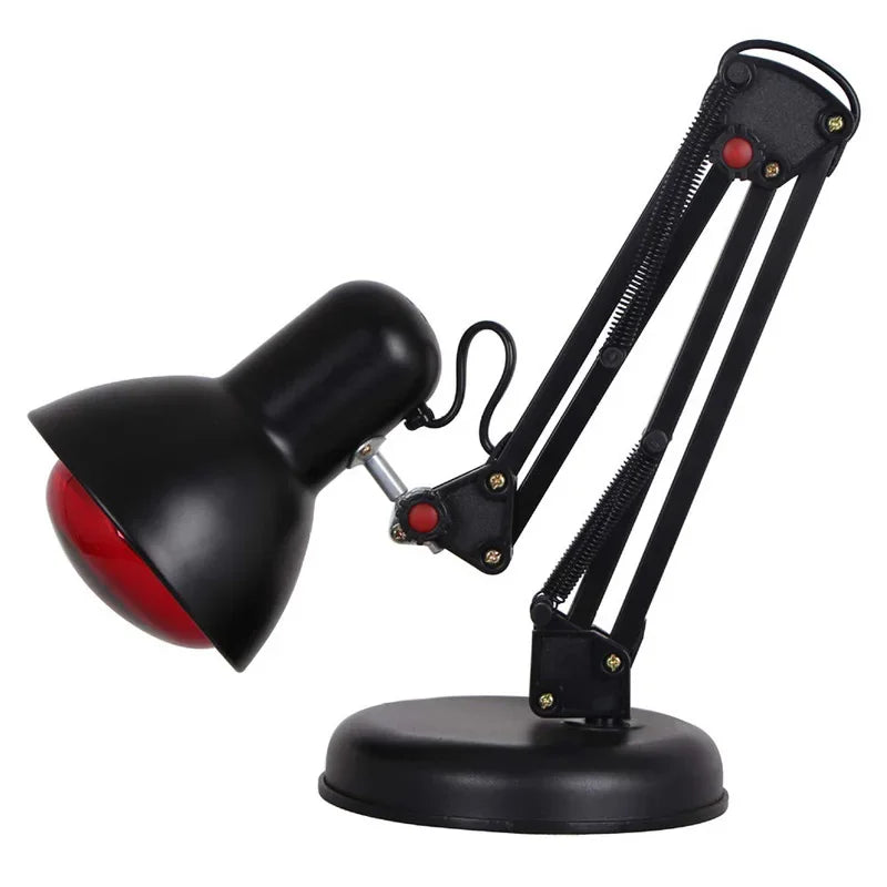 150W Infrared Light Therapy Lamp – E27 Heat Lamp 110-220V Infrared Therapy Lamp Qst Black