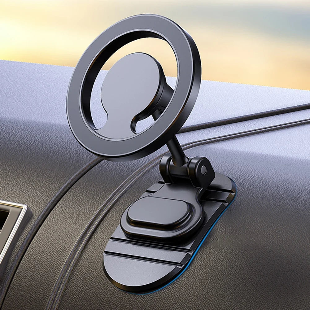Magnetic Car Phone Mount – 360° Rotation Foldable Holder Car Phone Mount Qme