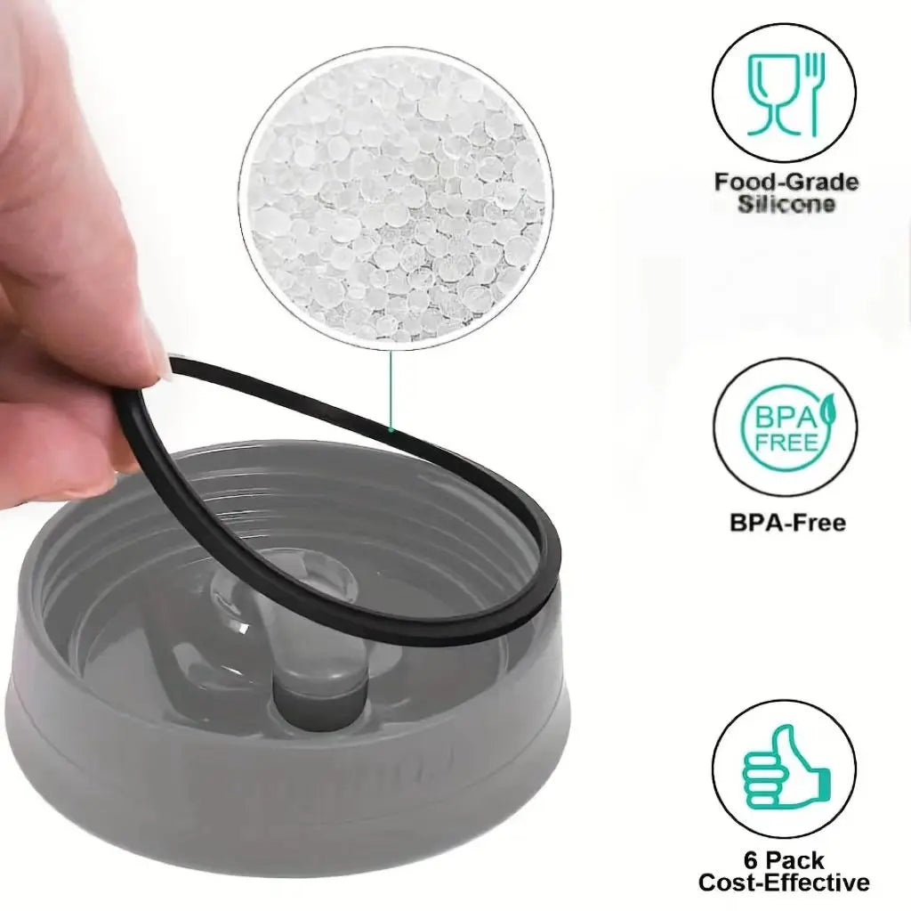 Contigo Snapseal Byron Travel Mug Seal Replacement – 6 Pack Travel Mug Accessory Qme